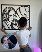 CUADRO DE SILUETA PERSONALIZADO