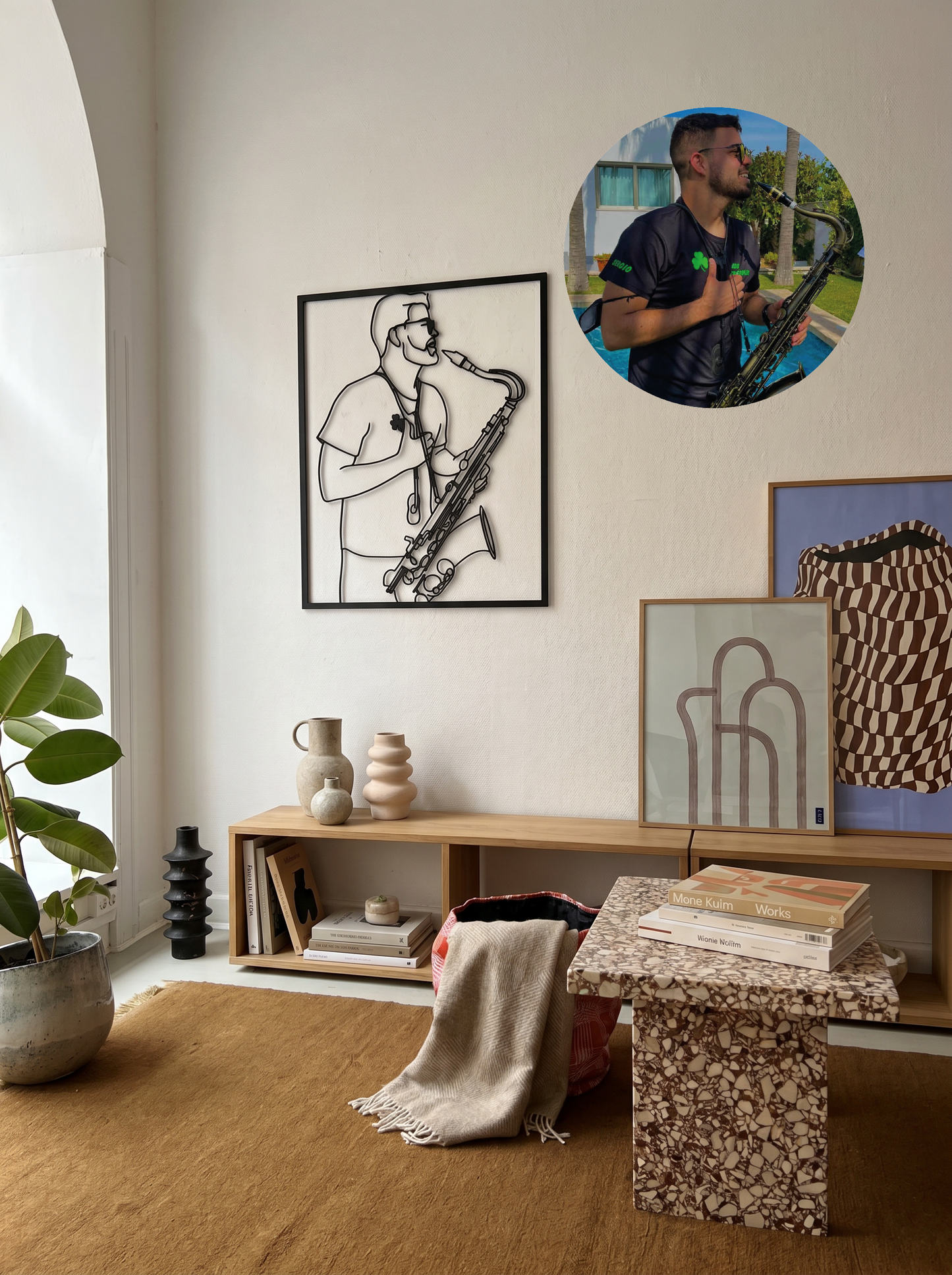CUADRO DE SILUETA PERSONALIZADO